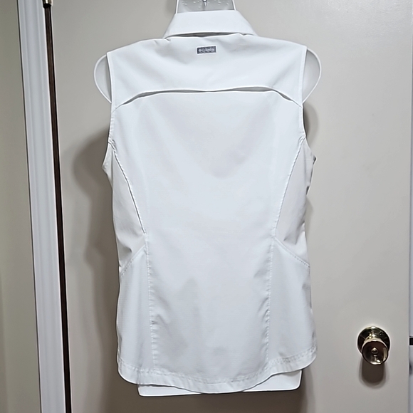 Columbia DriFit Ladies Sleeveless Golf Shirt - Picture 5 of 10